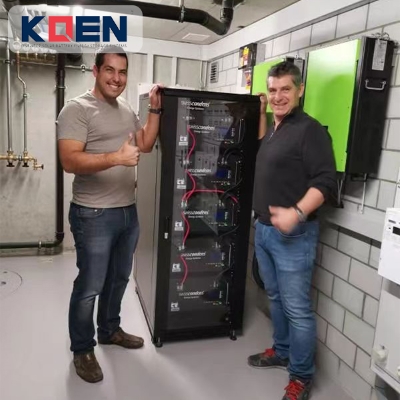 イスラエルの20kWhラックマウント型太陽光発電蓄電システム